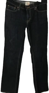 Pantalones de mezclilla para mujer Banana Republic 4 altos elásticos lavado oscuro corte bootcut - Imagen 1 de 12