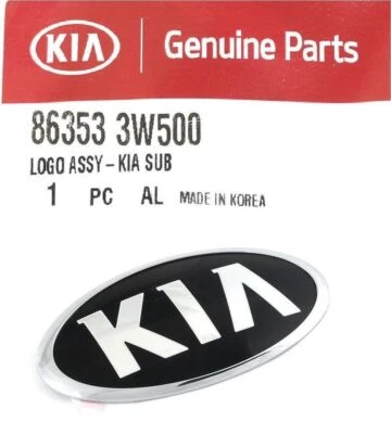 Rejilla delantera emblema marca logotipo Kia 2013-14-15-16 Sportage insignia genuina adorno Foto 1 de 4