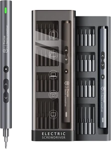 51 in 1 Electric Screwdriver Set, Portable Mini Rechargeable Cordless - Picture 1 of 12