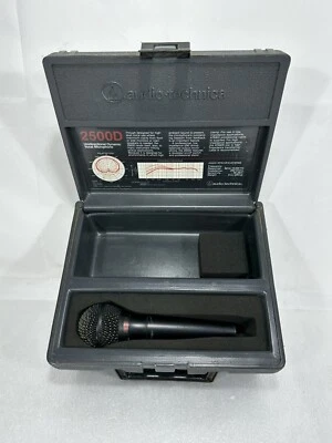 Audio-Technica 2500D ~ Unidirectional Dynamic Vocal Microphone with Case - Image 1 of 4