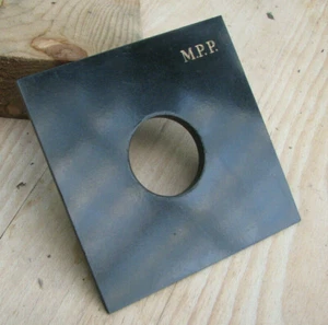  original MPP MK7 VII fit lens board panel plain   34.6mm hole 100 X 100mm - Picture 1 of 3