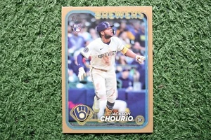 Jackson Chourio 2024 Topps Update #US240 Gold /2024 Rookie RC - Bild 1 von 2