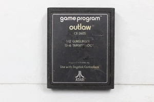 Outlaw Atari 2600 1978 Cart Only Text Varient - Picture 1 of 2