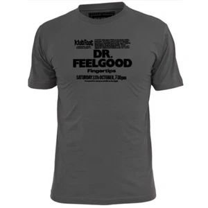 Camiseta para hombre Dr. Feelgood Klubfoot inspirada en concierto Hendrix Morrison Stones Bowie - Imagen 1 de 2
