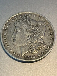 1890-O Morgan Silver Dollar Great Eye Appeal toned - Picture 1 of 4