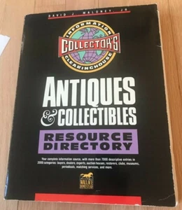 Antiques & Collectibles Resource Directory / Printed 1992 - Picture 1 of 2