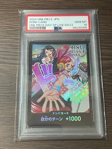 PSA 10 DON Card Uta Ado Promo ONE PIECE DAY 24 Day 2 One Piece Card Japanese - Picture 1 of 2