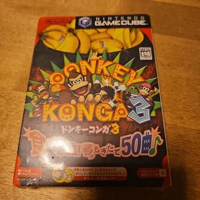 Donkey Konga 3 Spring 50 Songs Nintendo GameCube Japan Sealed New - Image 1 of 2