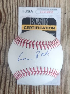 Ron Paul Signed OMLB Baseball w/ JSA COA #CG18952 Libertarian Texas Congressman - Picture 1 of 2
