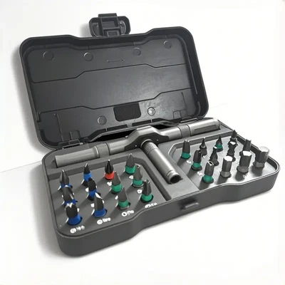 24/42pcs Multi Bit Magnetic Precision Screwdriver Set DIY Screwdriver 24 in 1 - Image 1 of 4