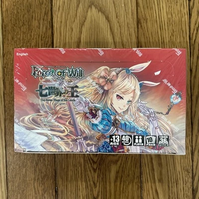 Force of Will The Seven Kings of the Lands Booster Box Sealed - Image 1 of 4