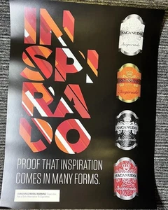 Macanudo Inspirado Cigar Poster! 18x24 Advertising Bar Decor Smoker Lounge - Picture 1 of 2