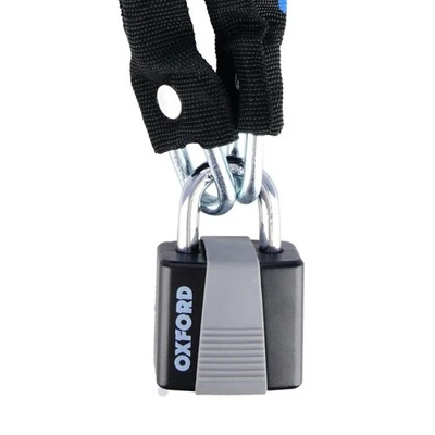 Bike - Cycle Lock Oxford Chain 6 & Padlock 0.9m x 6mm RND  TRACKED 24  - Image 1 of 4