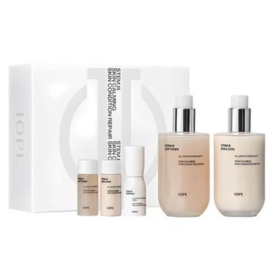 Juego de 2 suavizantes y emulsiones IOPE Stem III barrera cutánea antienvejecimiento K-Beauty Foto 1 de 4