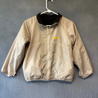 Chaqueta reversible vintage Burton niños cortavientos patinador snowboard surf polar Foto 1 de 4
