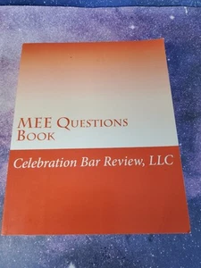 MEE QUESTIONS BOOK By Celebration Bar Llc Review - Picture 1 of 4