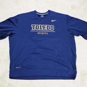 Toledo Rockets Sweatshirt Herren 2XL Blau Nike Therma Fit Training Performance - Bild 1 von 7