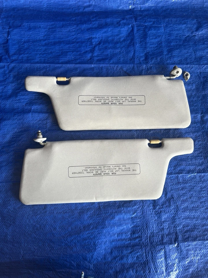 Пара солнцезащитных козырьков для хэтча седана Honda Civic EF 1990 1991 годов выпуска - Изображение 1 из 4