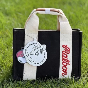 MALBON GOLF Tote Bag Shoulder Bag Canvas Material 2 way - Picture 1 of 5