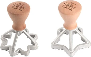 Marcato Classic Ravioli Maker Stamp Kit, Flower + Star, 2.5-Inch - Picture 1 of 3