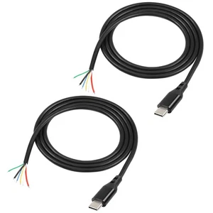 XMSJSIY USB Typ C PD Zopf Kabel Laden Blanker Draht Datenübertragung Verlängert... - Bild 1 von 7