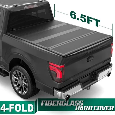Hard Truck Bed Tonneau Cover For 2003-2024 Dodge Ram 1500 2500 3500 w/ 6.5FT Bed - Image 1 of 4