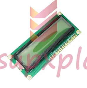1602 16x2 HD44780 Character LCD Display Module LCM Yellow backlight NEW - Picture 1 of 1