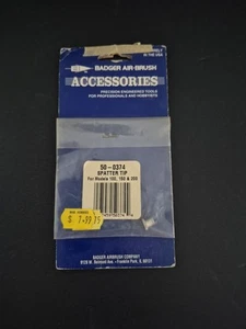 BADGER 50-0374 SPATTER TIP FOR 100, 150, 200 AIR BRUSHES - Picture 1 of 2