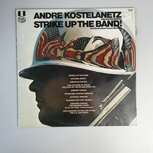 ANDRE KOSTELANETZ STRIKE UP THE BAND! HARMONY RECORDS EXC SHRINK VINYL LP - Picture 1 of 3
