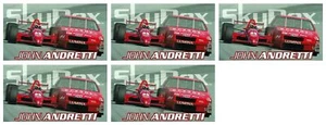 (5) 1994 SkyBox Racing #26 John Andretti's Cars 4 1/2" x 2 1/2" Card Lot - Picture 1 of 2