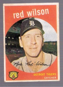 Venezolano Topps 1959 Rojo Wilson #24 Tigres de Detroit Benco Venezuela - Imagen 1 de 2