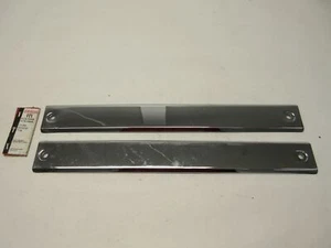 2002 HONDA VTX1800 VTX 1800 CHROME RADIATOR TRIM PAIR LEFT RIGHT NEW - Picture 1 of 8