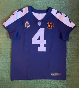 Authentic Dak Prescott Dallas Cowboys Alt Nike Vapor Fuse Elite Jersey Size 44 - Picture 1 of 11