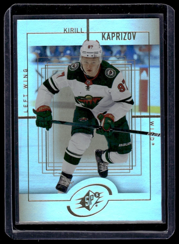2021-22 Upper Deck Extended Series 1999-00 SPx Retro Kirill Kaprizov #SPX-13 - Image 1 of 2