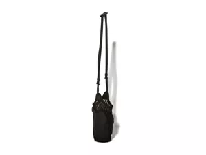 Snow Peak Double Face Mesh Bottle CarrierOne Black Shoulder Bag Unisex #703EK99 - Picture 1 of 8
