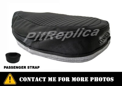 *SIN TARIFA* FUNDA ASIENTO YAMAHA DT250 DT360 DT400 1974 1975 1976 *LARGA DOBLE* *YPPA Foto 1 de 4