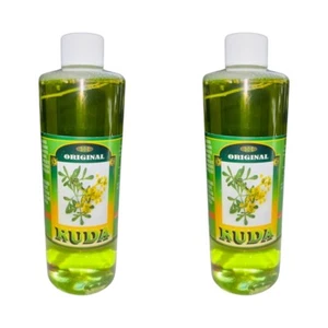 2PACK- RUDA Agua Espiritual Para Limpia Despojo, Buena Suerte y Prosperidad 8 OZ - Picture 1 of 1