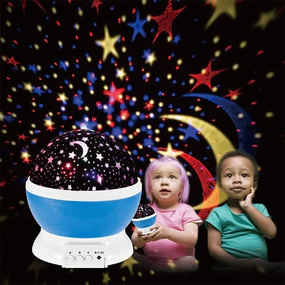 LED Star Light Night Light Sky Romantic Starry USB Projector Lamp Kids Xmas Gift - Image 1 of 4