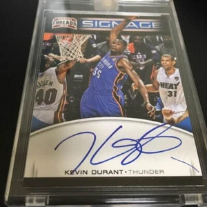 2012 Panini Signage Kevin Durant Oklahoma City Thunder Auto From Japan #13 - Picture 1 of 24