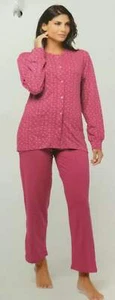 PIGIAMA DONNA in COTONE LEGGERO PRIMAVERILE - Picture 1 of 20