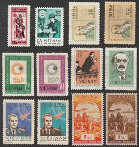 1959-71 Nord VN Briefmarken 6 Sätze 92-3; 174-5; 289-90; 628-9; 667-8; 708-9 postfrisch - Bild 1 von 1