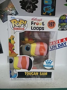 Funko Pop! Ad Icons Toucan Sam #197 (Funko Exc) Vinyl Figure - Picture 1 of 10