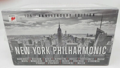 NEW YORK PHILHARMONIC 175th Anniversary Edition (65 CD-BOX-SET, 2017) NEU! - Bild 1 von 4