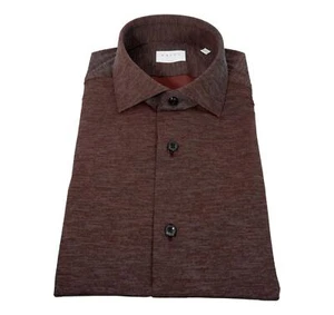 XACUS Herren Hemd Slim Fit Active Stoff 71614003 Farbe Rand Melange - Bild 1 von 3