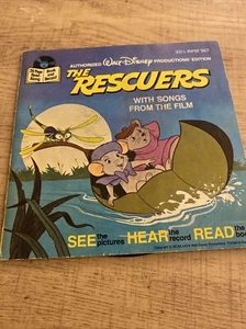 Walt Disney Productions The Rescuers Book and Record 1977 Disney’s Songs - Bild 1 von 6