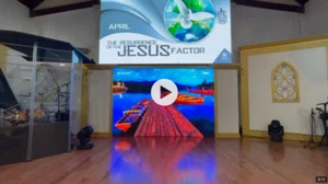 P2.9 Church display 6.6 by 4.9feet LED FS 7840 Hz VIDEO WALL PANEL IN STOCK USA - Picture 1 of 6