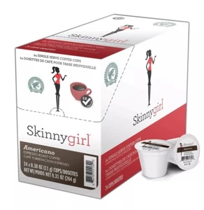 Cápsulas de café Skinnygirl, americano, café tostado espresso en cápsulas de una sola porción - Imagen 1 de 7