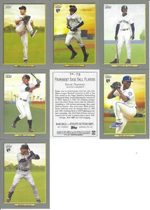 2020 Topps Turkey Red Inserts Seattle Mariners Complete Team Set (7) - Picture 1 of 1