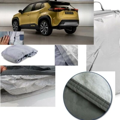 TELO COPRIAUTO TELATO FELPATO PER TOYOTA YARIS CROSS ANNO 2021 IMPERMEABILE - Immagine 1 di 4