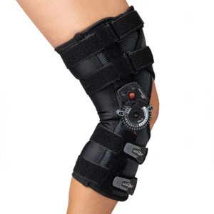 Donjoy Ortesis de rodilla Ortesis de rodilla articulada 4 puntos Playmaker Ii X-rom negro - Imagen 1 de 5
